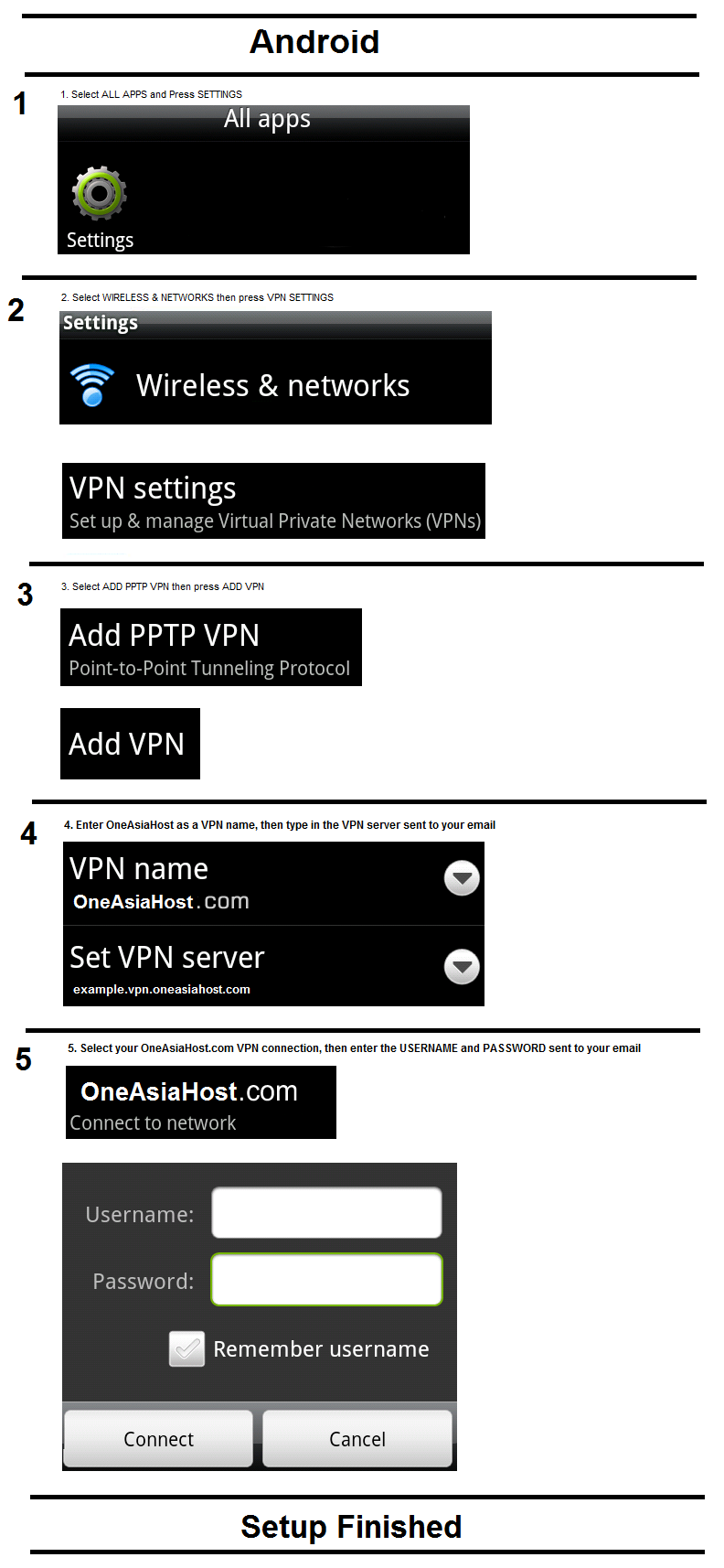 Windows XP VPN
